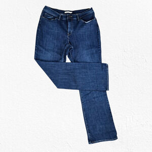 Levi's Medium Wash Classic Mid Rise Stretch Flare Classic Bootcut Jeans Size 32